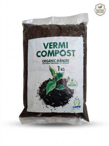 Organic Vermicompost (Kanchwa Khad) – 1KG, 3KG, 5KG & Bulk